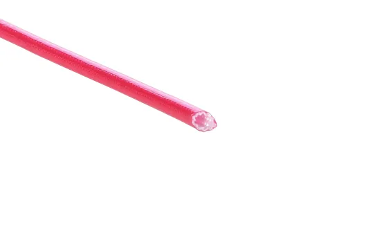 Glasseidenschlauch Rot - Ø-innen 3,0 mm