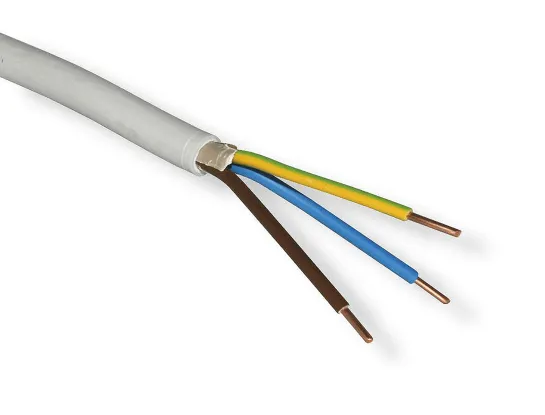 NYM - J 3x2,5 Mantelleitung 3 x 2,5 mm² / 50 m Kabel Leitung Elektroleitung