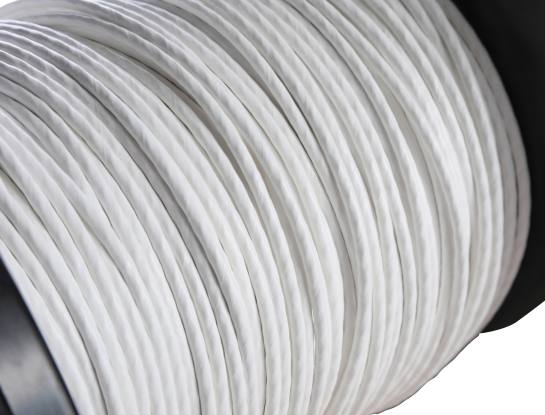 PTFE - Mehraderleitung 4 x AWG 24- geschirmt / Teflonkabel- wärmefest bis 200°   Länge 65m