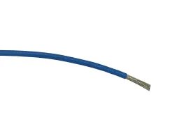 FEP Teflonkabel 1 x 6 mm² blau Litze für Elektromotor Schaltschränke Öfen Geräte