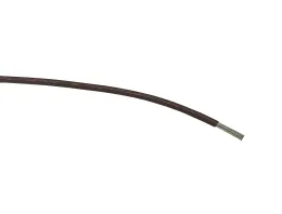 FEP Teflonkabel 1 x 6 mm² braun Litze für Elektromotor Schaltschränke Öfen Geräte