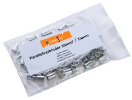 Parallelverbinder 10 mm² / 10 mm lang